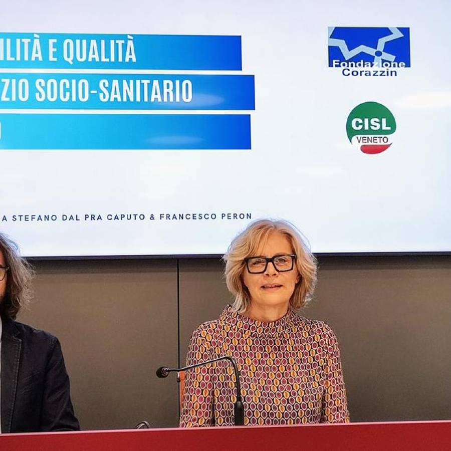 SANITA' IN VENETO: un sondaggio di Fondazione Corazzin per CISL Veneto indaga l’opinione dei cittadini