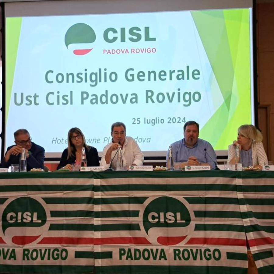 Cisl Padova Rovigo, Paola Guidolin eletta nella Segreteria